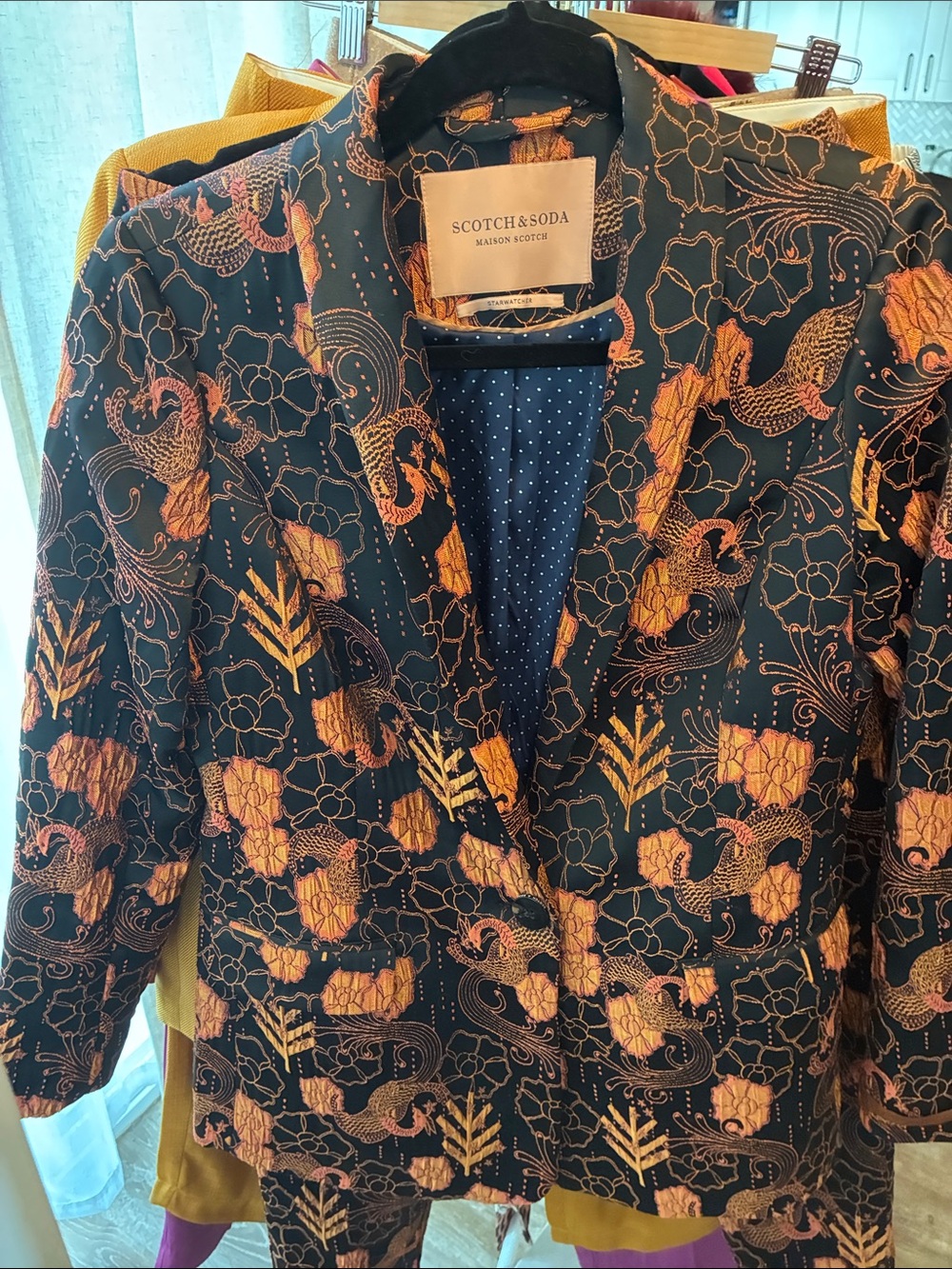 Scotch & Soda Maison Starwatcher S Jacket Blazer (pants sold separate)